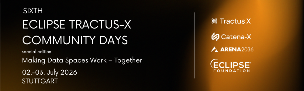 Sixth Eclipse Tractus-X Community Days Banner