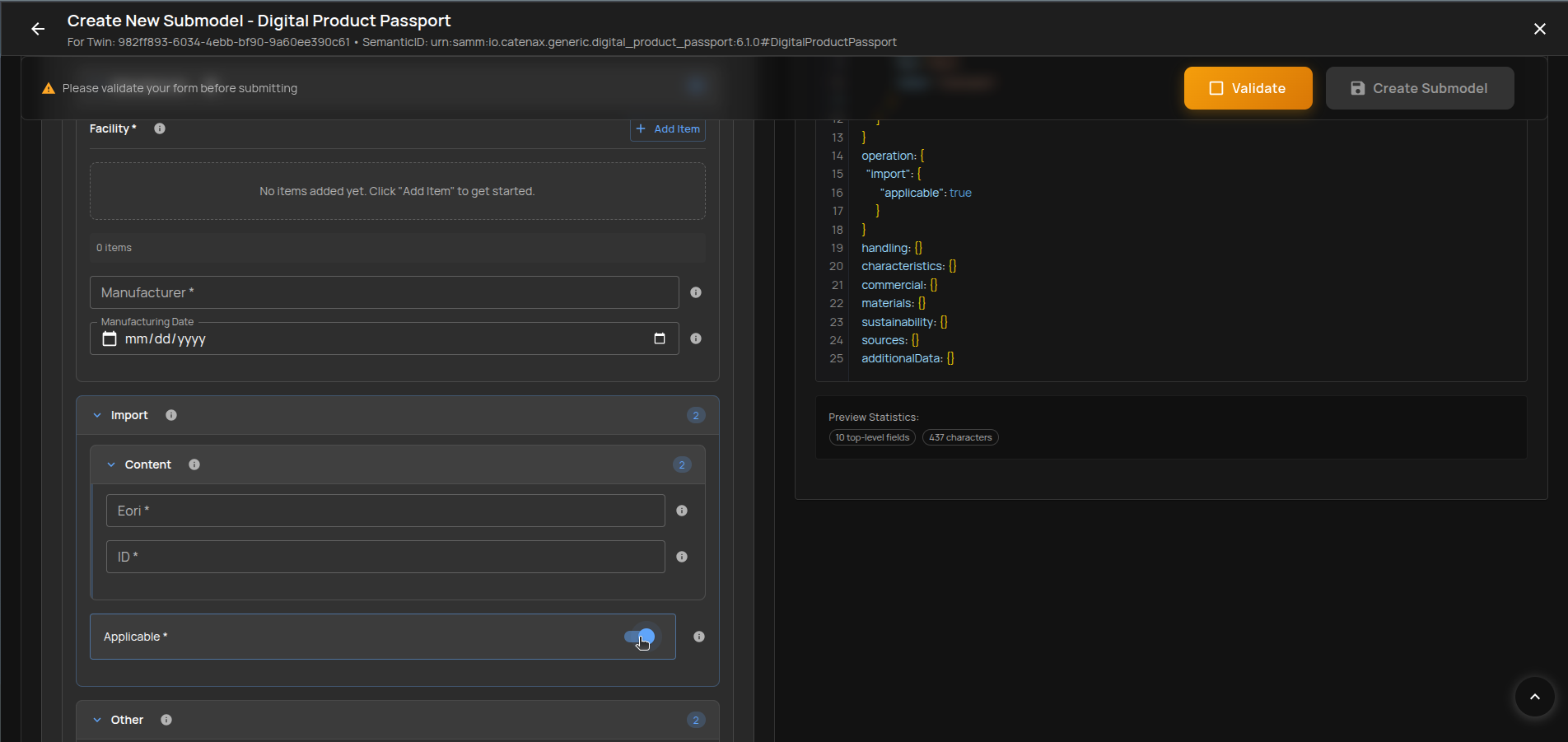 Toggles / checkboxes